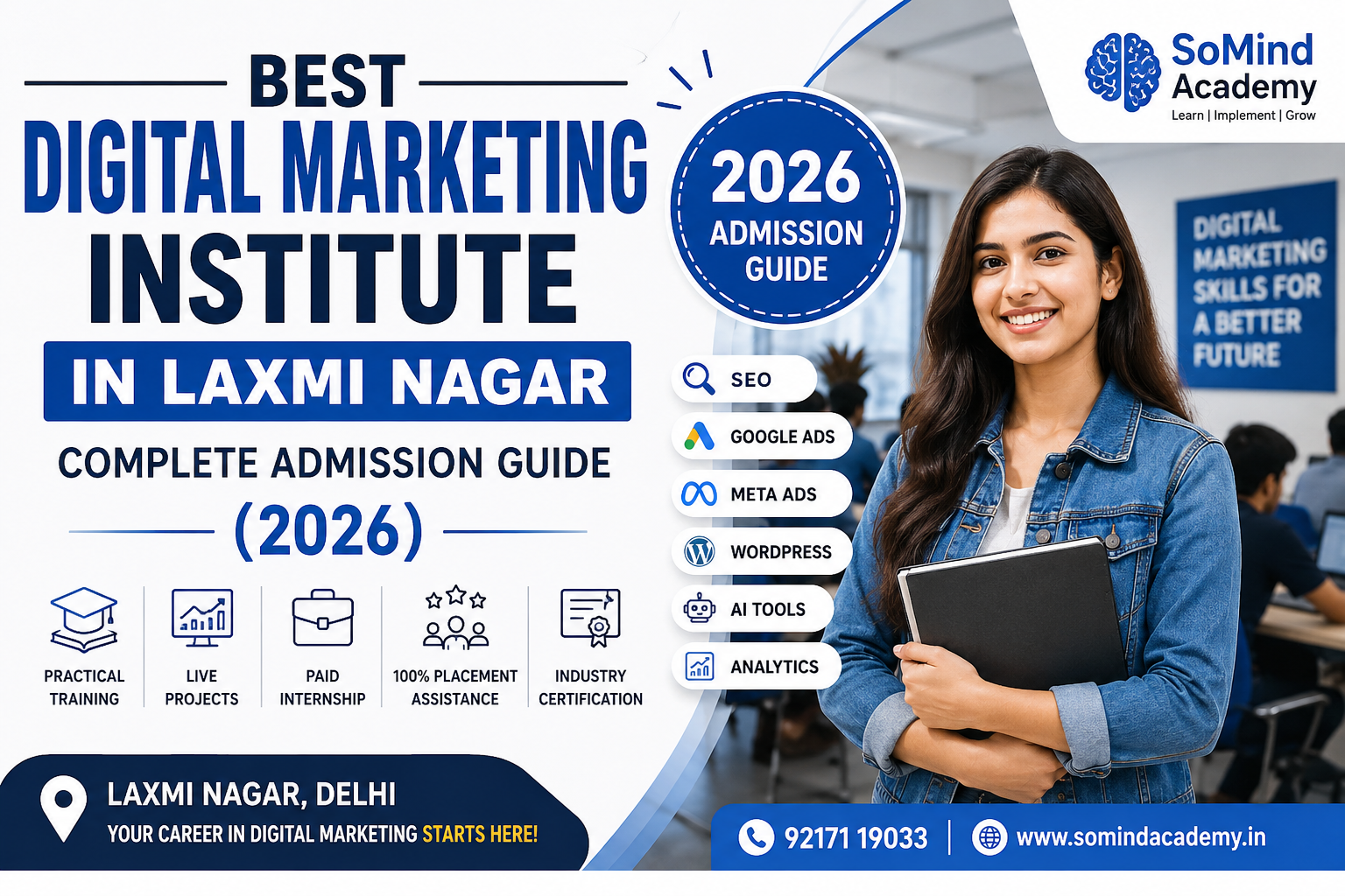 Digital Marketing Institute in Laxmi Nagar